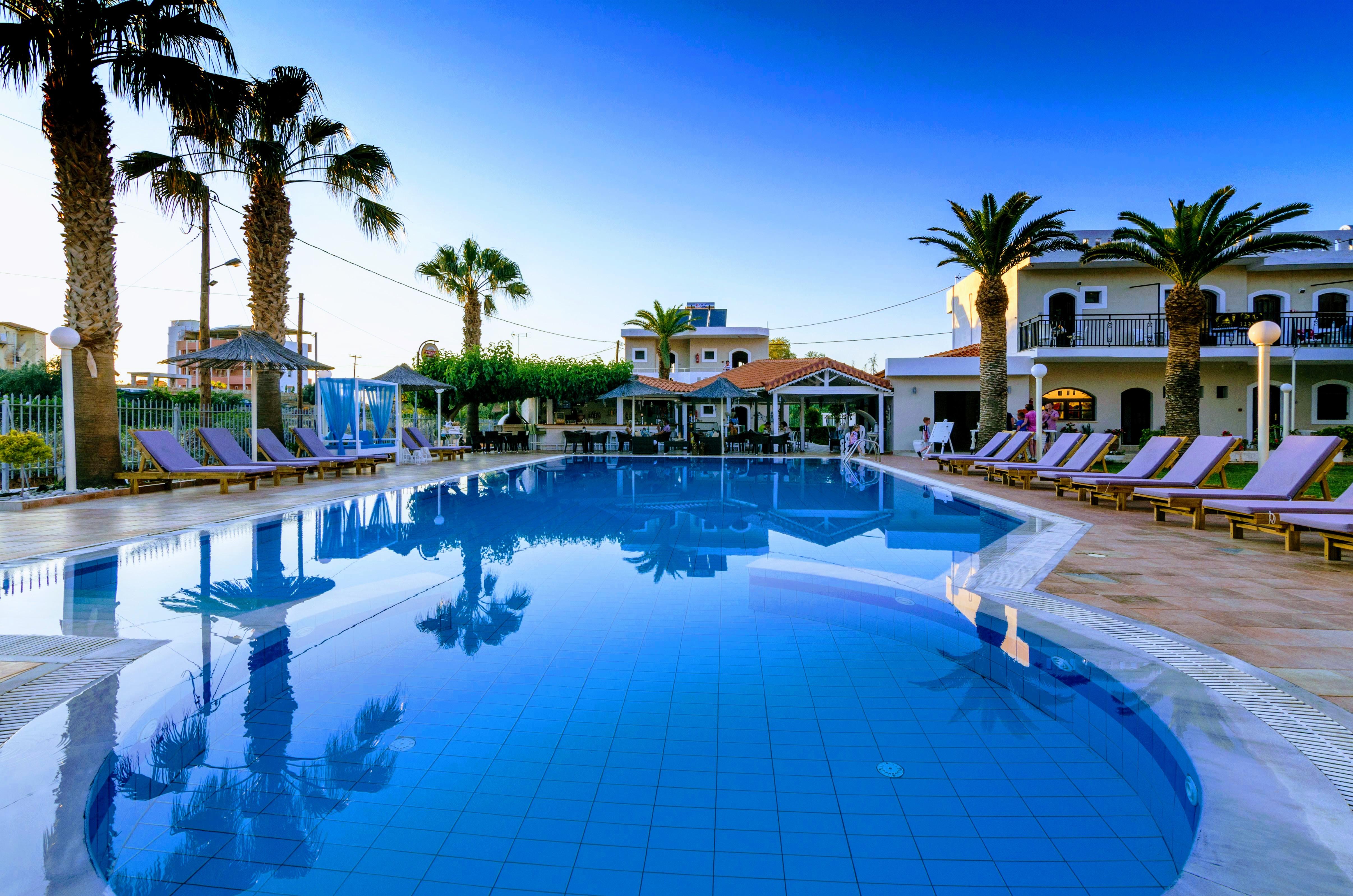 Stelios Gardens Hotel Malia  Bagian luar foto