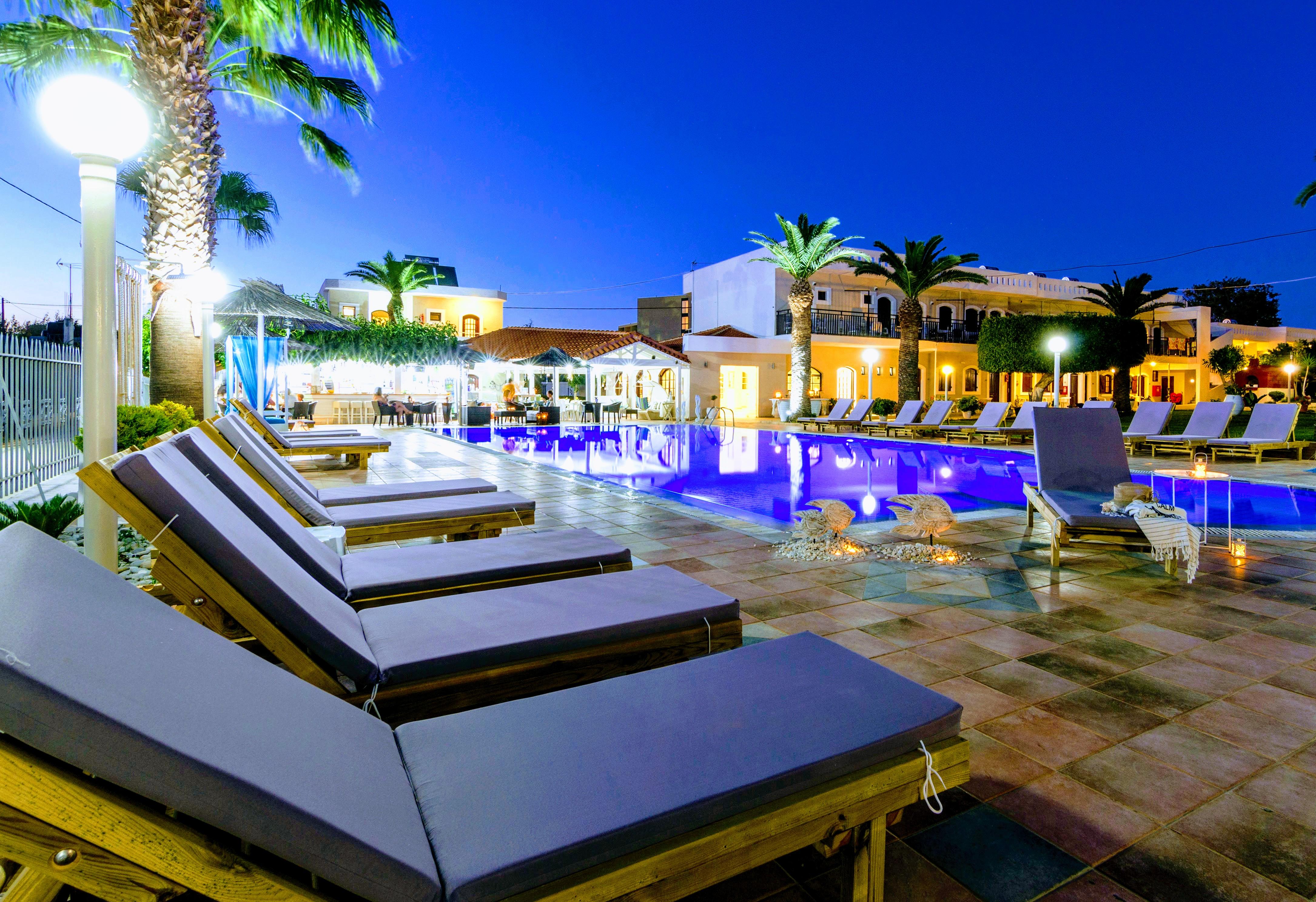 Stelios Gardens Hotel Malia  Bagian luar foto