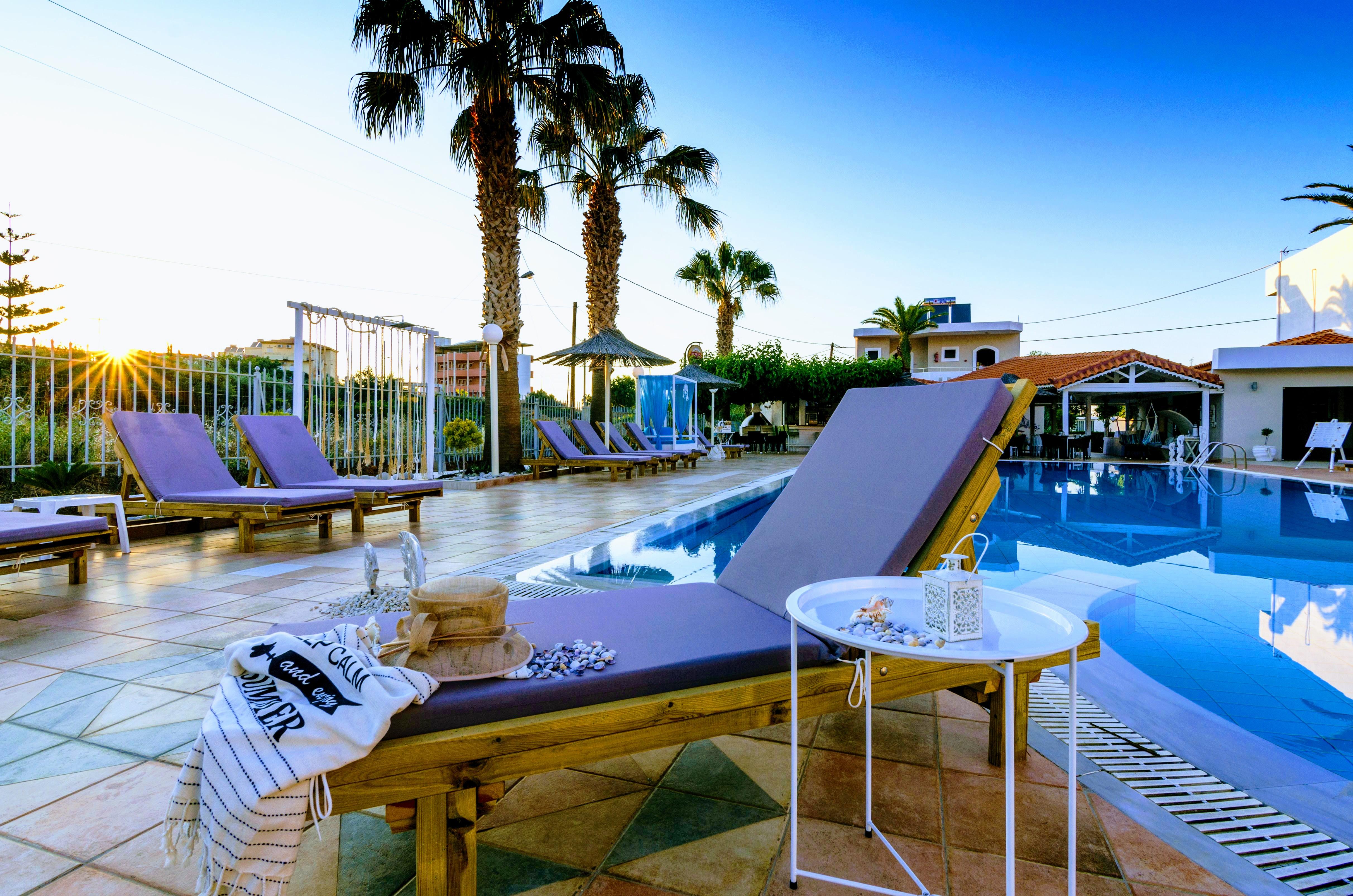 Stelios Gardens Hotel Malia  Bagian luar foto