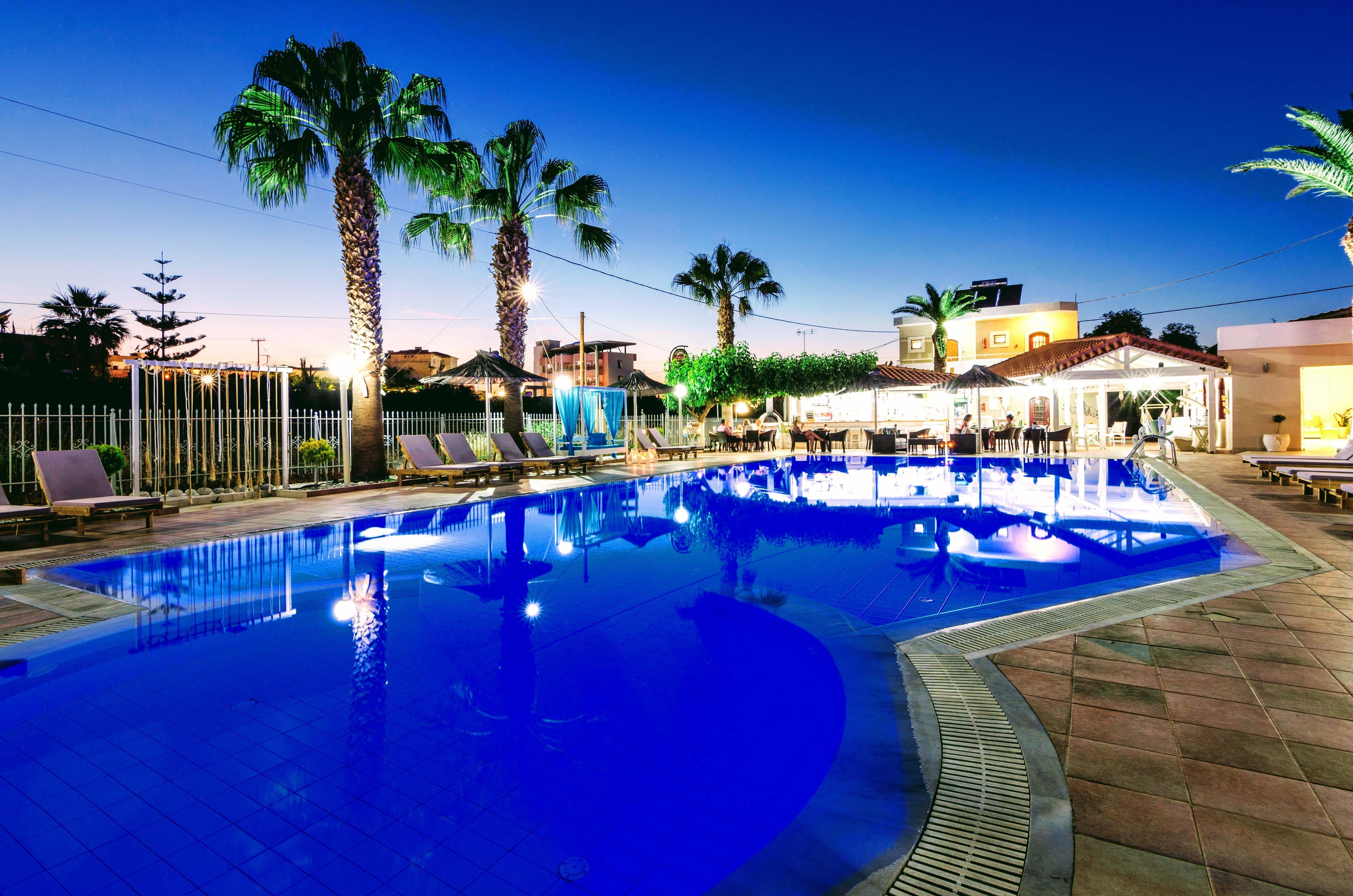 Stelios Gardens Hotel Malia  Bagian luar foto